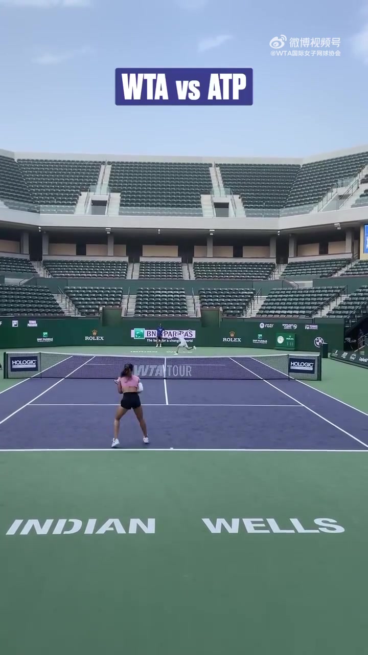 mk体育在线登录入口备战印第安维尔斯网球公开赛！郑钦文和商竣程进行合练